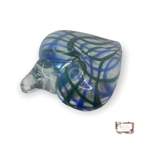 Signed Art Glass Heart Window Charm |Suncatcher, Heart Ornaments... - Picture 7 of 16